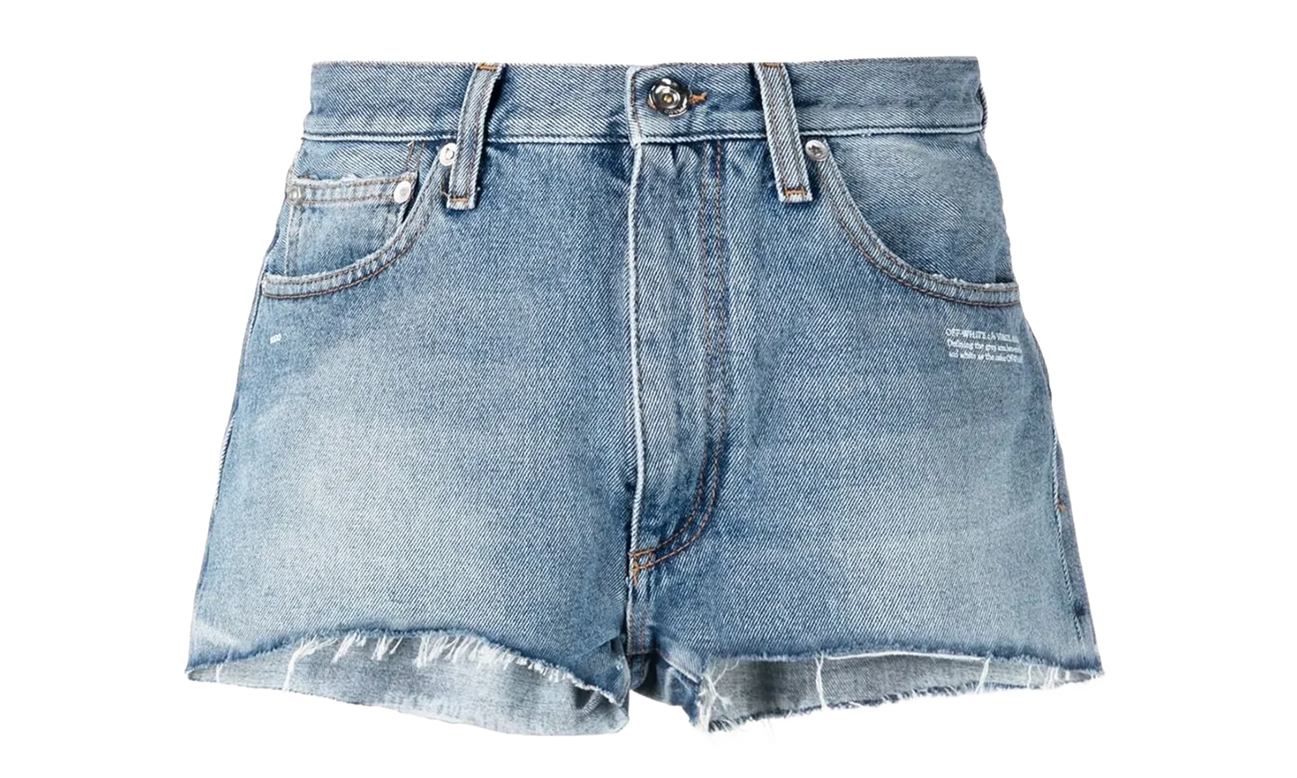 Corporate Denim Shorts WMNS "Blue White" OWYC002C99DEN0054501