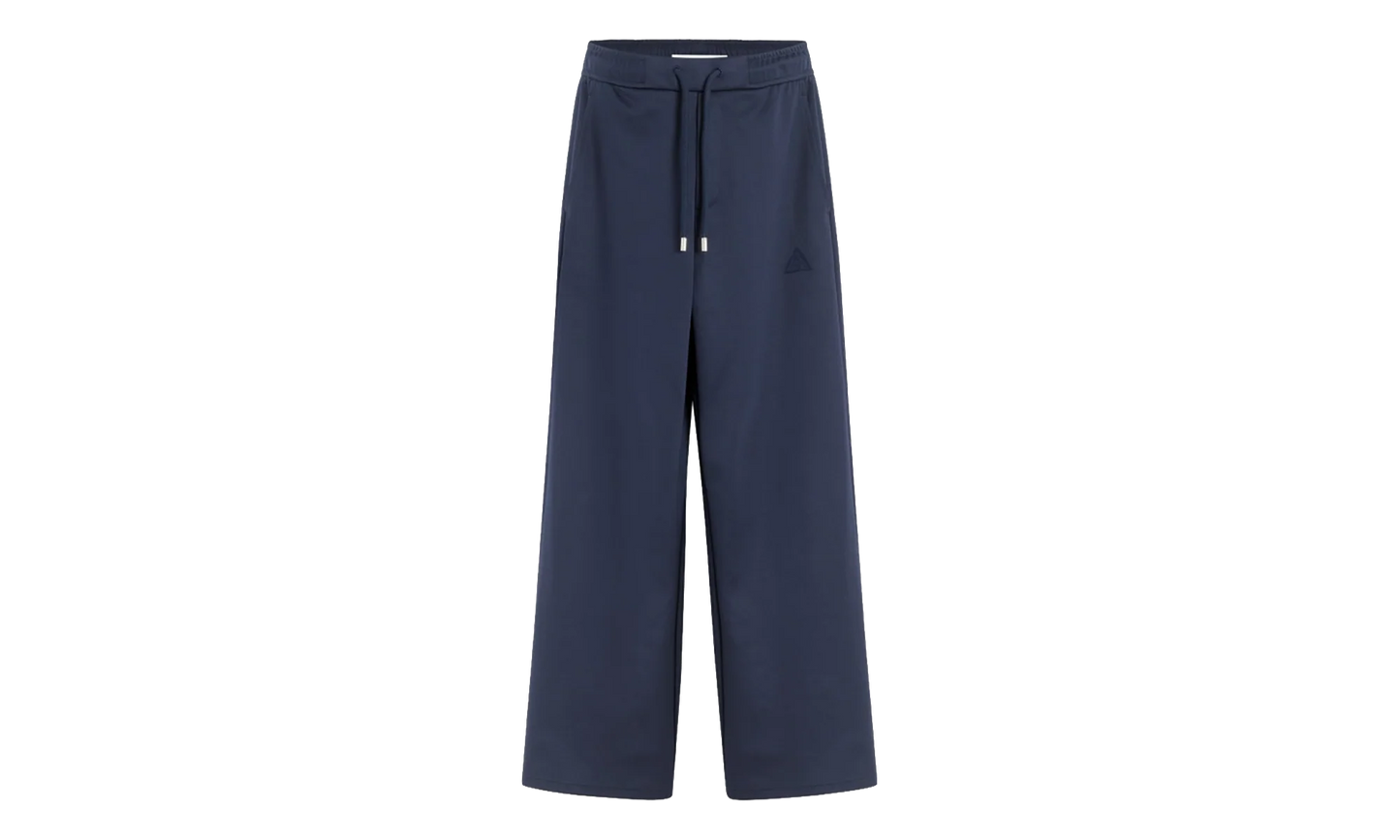 WIDE-LEG JOGGERS WITH STRIPE "Navy" RM TR0055 J132 A22 291