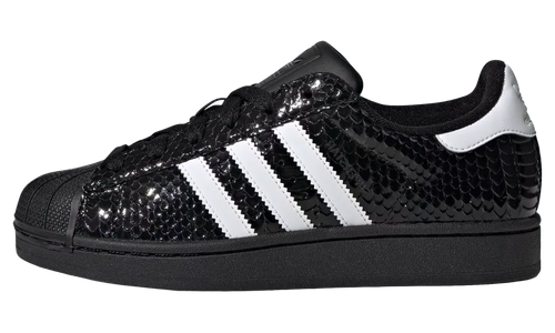 Superstar II WMNS "Patent Snakeskin - Black White" KH9019
