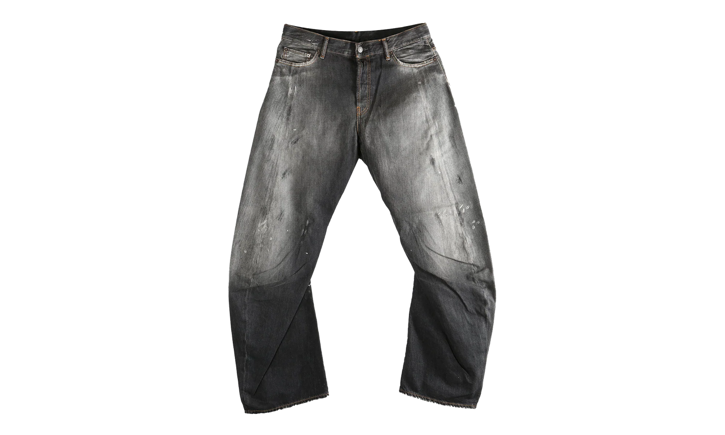 2006M Loose Fit Jeans "Black" ACNE STUDIOS 2006M BLACK TRAFALGAR BLACK