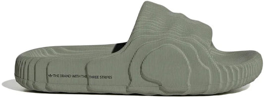 Adilette 22 Slides Silver Green (Women's)