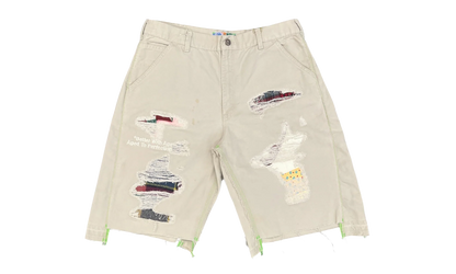 Repair Double-Wide Carpenter Shorts "Beige" BWA114