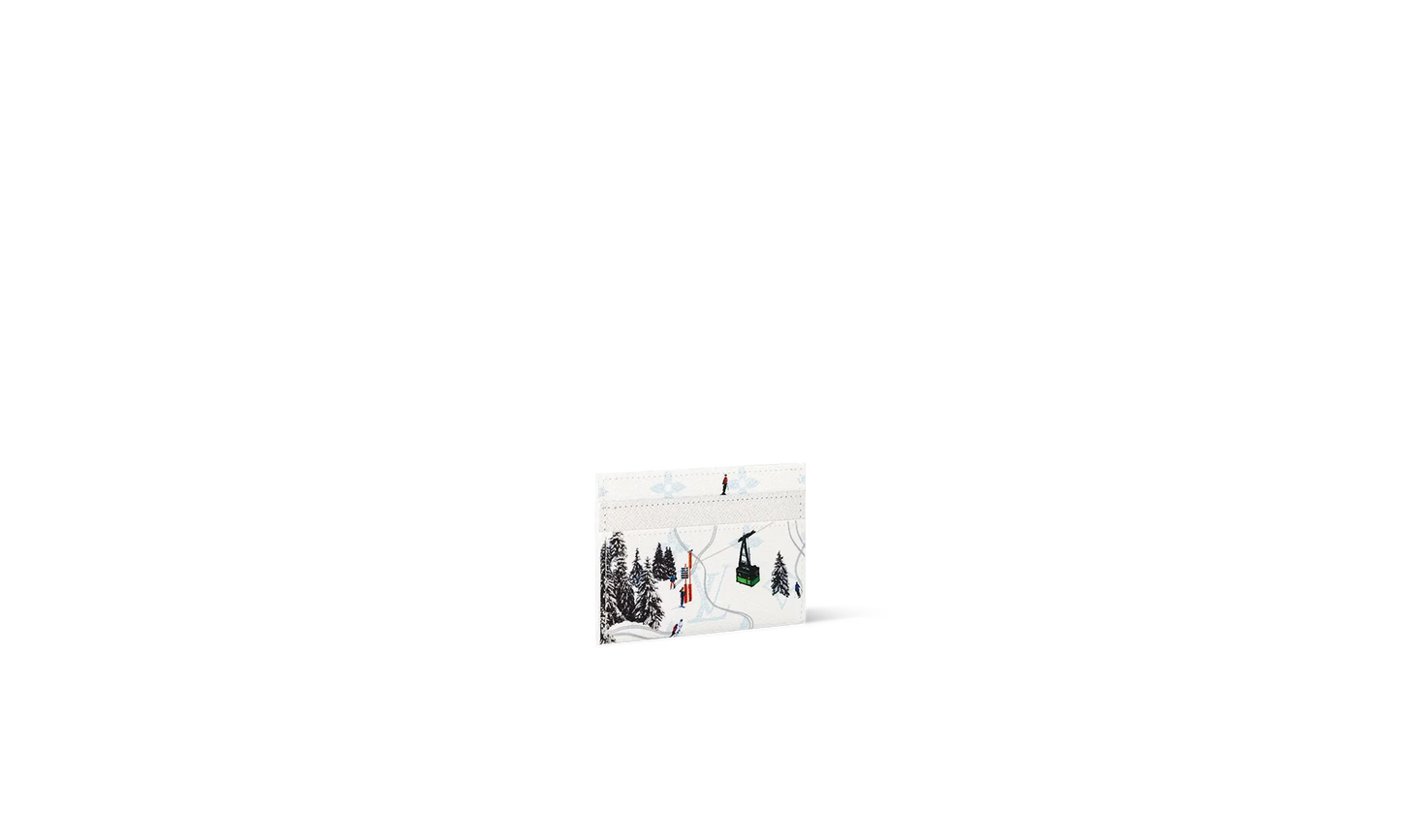 Double Card Holder "White" M14864