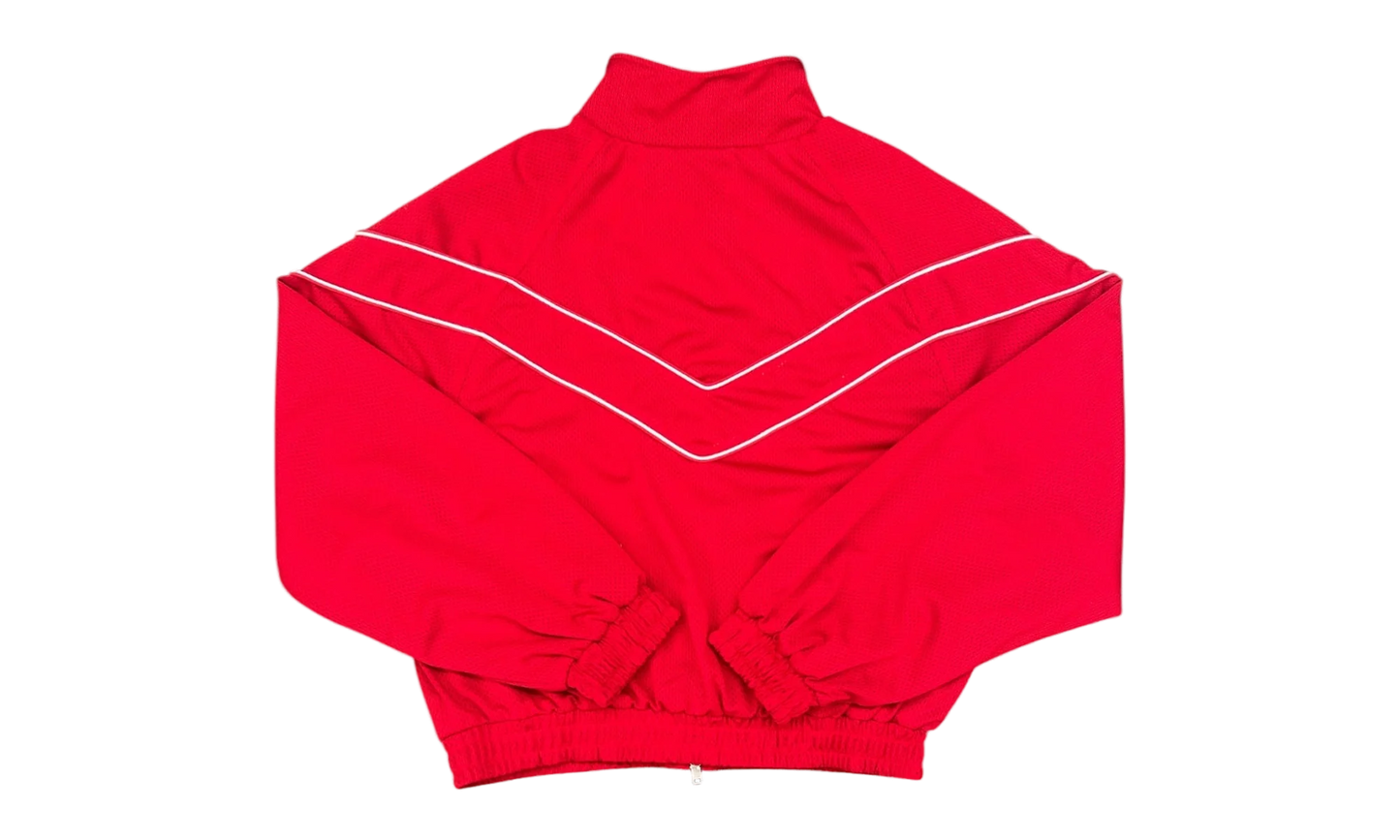 Mesh Piping Raglan Track Jacket "Red / White" RHSS26JA01041 RED