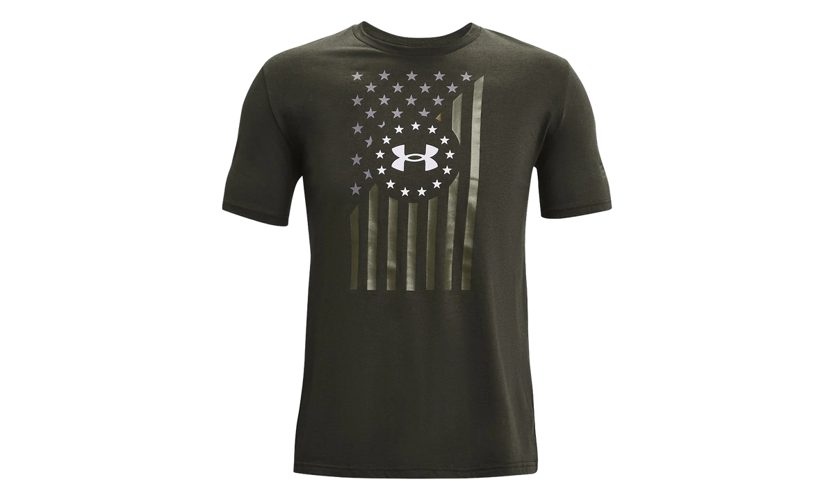 Freedom Chest Flag T-Shirt "Baroque Green / Marine OD Green" 1365053 310