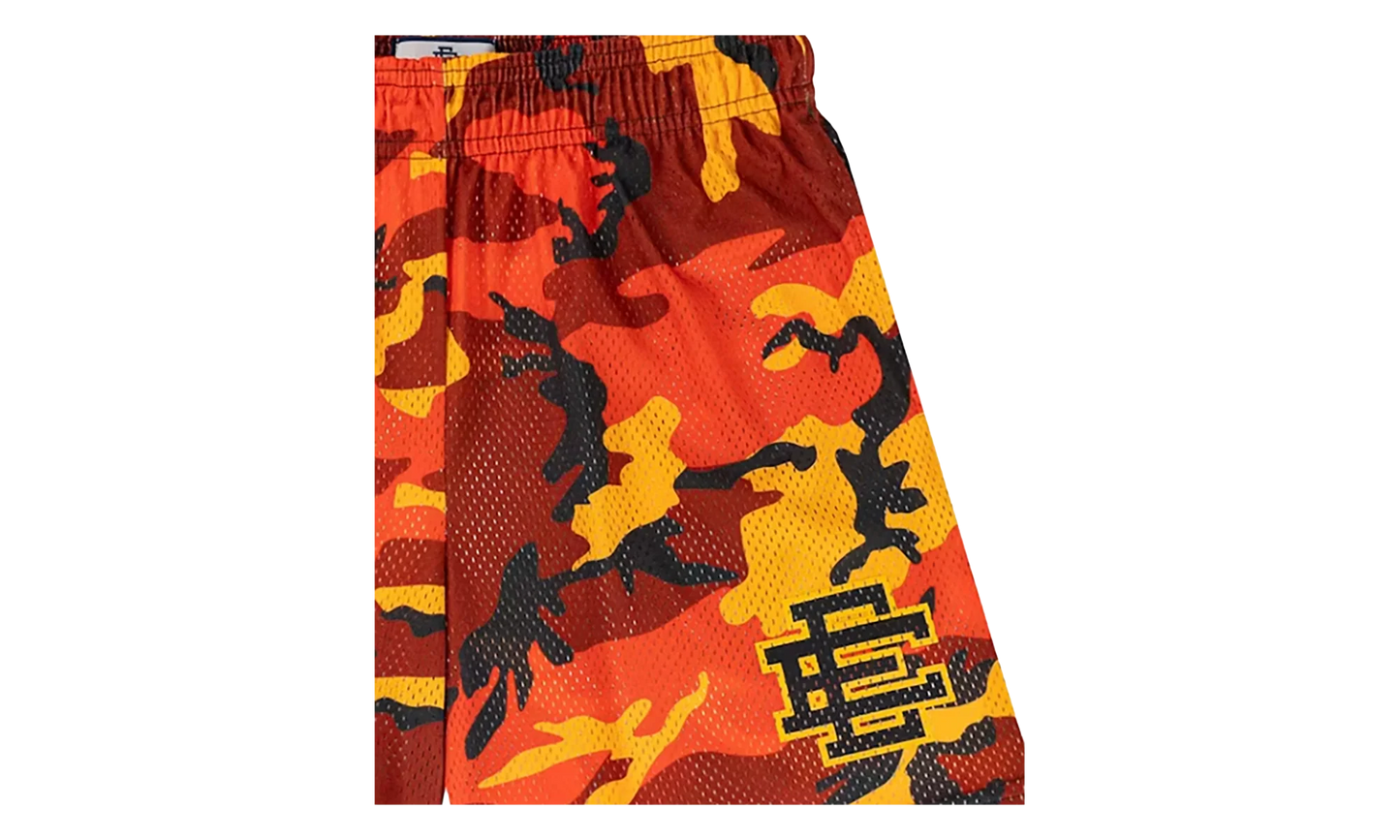 EE Basic Shorts "Orange / Black Camo" EE224