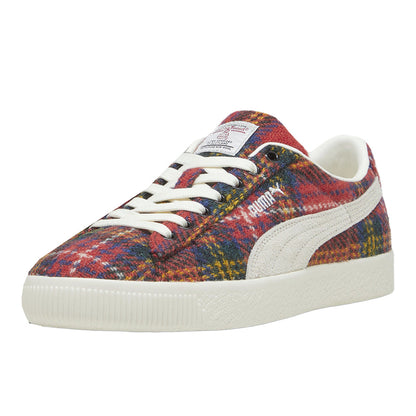Suede VTG Harris Tweed Lace Up Sneakers