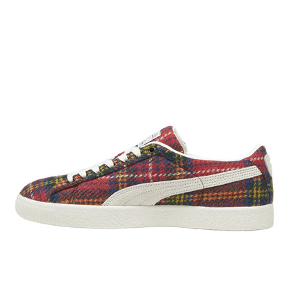 Suede VTG Harris Tweed Lace Up Sneakers