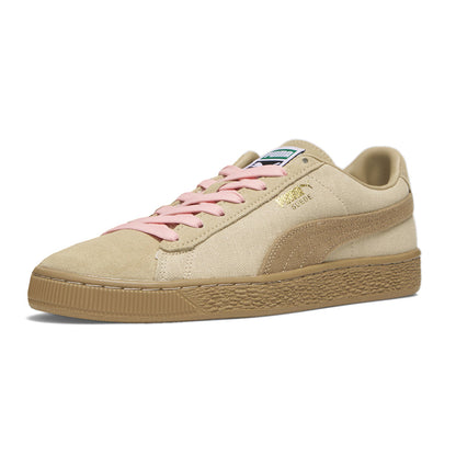Suede Hemp Lace Up Sneakers