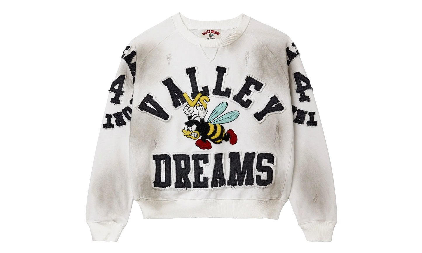 Insignia Crewneck "Dirty / White" VALE 11 007 VFICWD WT
