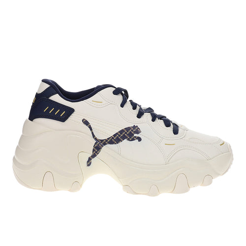 Pulsar Wedge Monogram Lace Up Sneakers