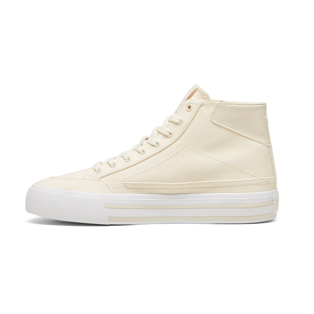 Court Classic Vulcanized Mid Formstrip Lace Up Sneakers
