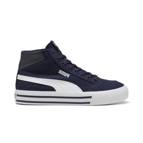 Court Classic Vulcanized Mid Formstrip Lace Up Sneakers