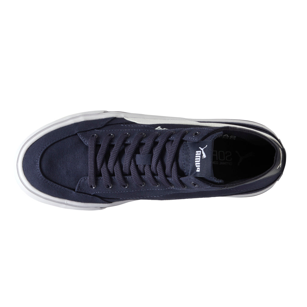 Court Classic Vulcanized Mid Formstrip Lace Up Sneakers
