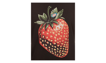 Diamond Berry SS Knit Boxy Tee "Black" 861-1316