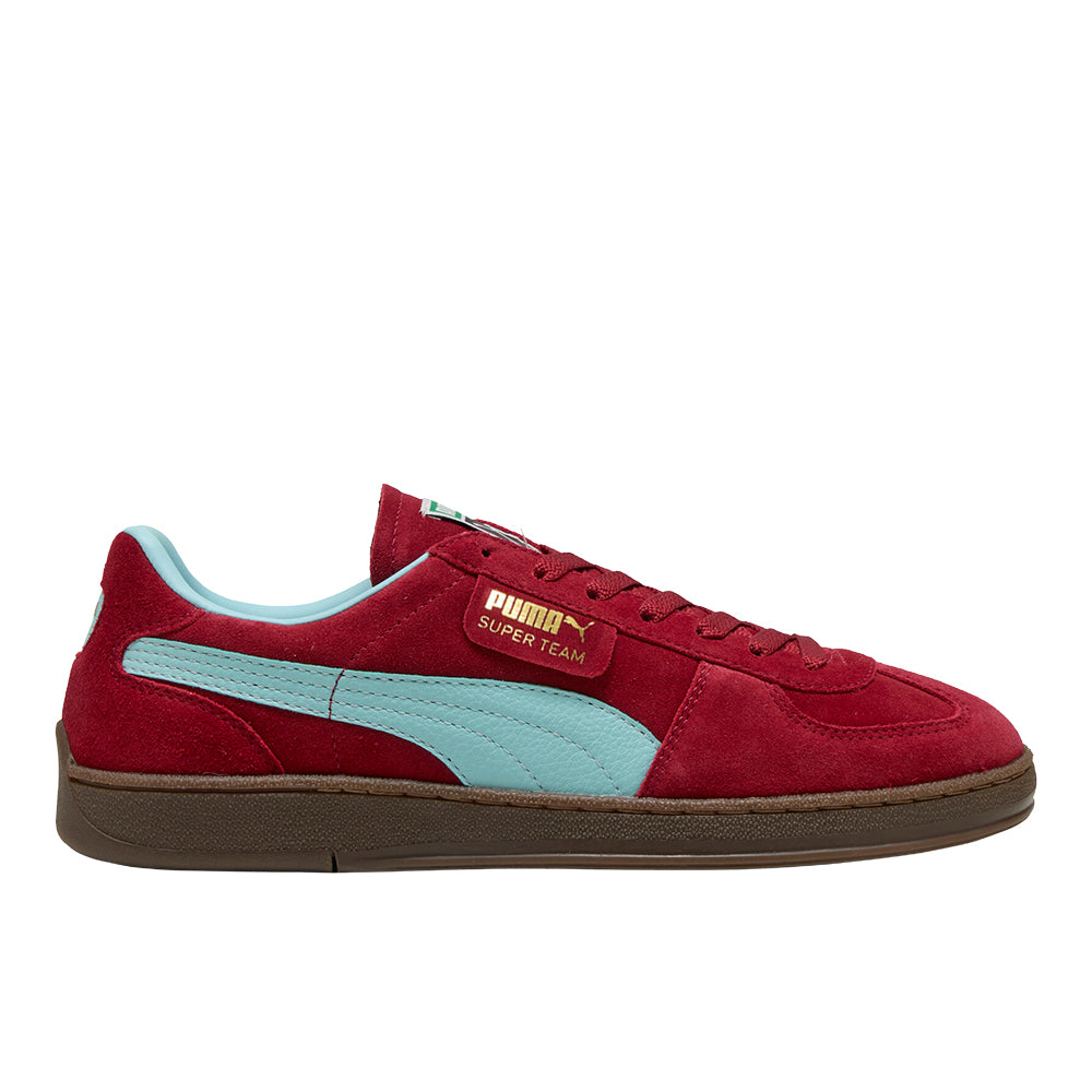 Super Team Suede Lace Up Sneakers