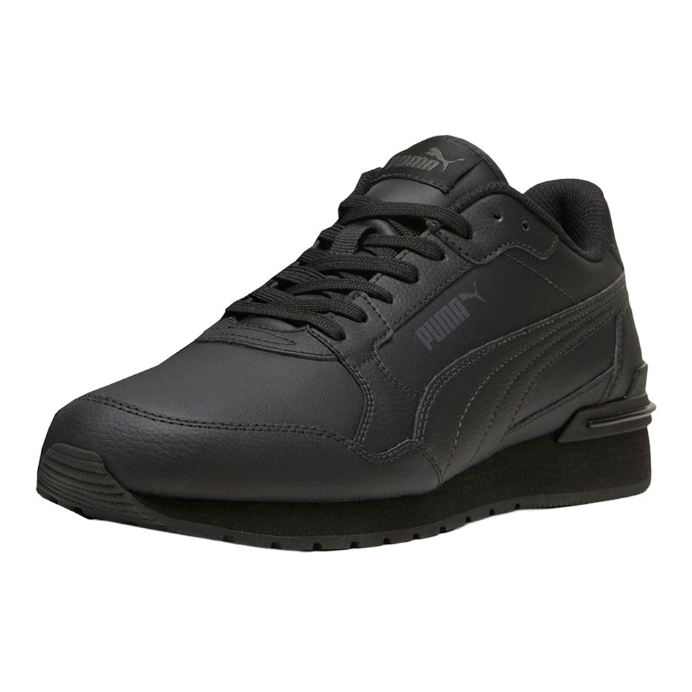 ST Runner v4 Leather Lace Up Sneakers