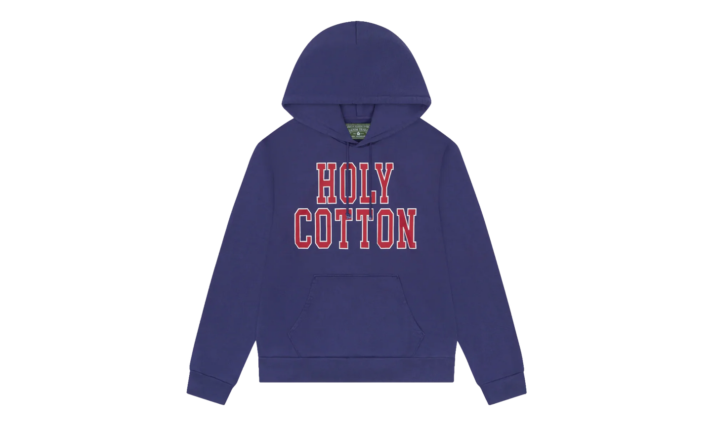 Holy Cotton Pullover Hoodie "Navy" DT584