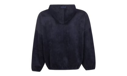 Suede Fleece Modern Hoodie "Vintage Black" 192HO256941F