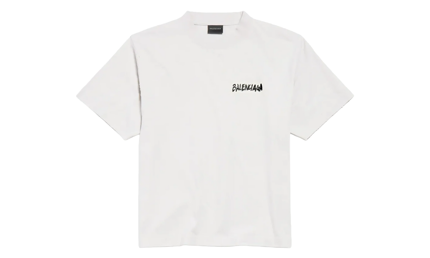 Medium Fit Crew Neck T-Shirt WMNS "Dirty White" 850990 TTVL6 9012
