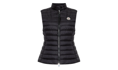 Igens Stand Collar Vest WMNS "Black" MON65