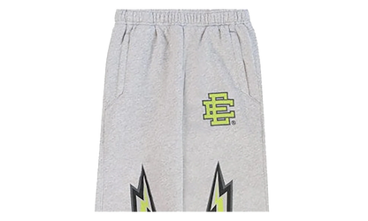 EE BASIC SWEATPANTS "SS24 - Grey/Lime Bolt" EE562