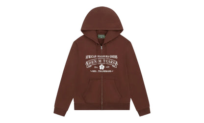 ADG Zip Hoodie "Brown" DT277