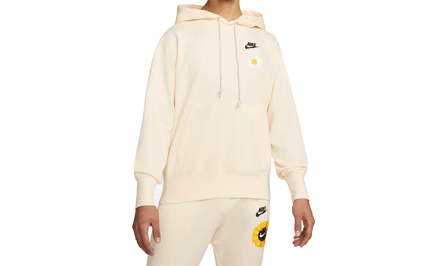 Sportswear French Terry Pullover Hoodie "Sunflower - Coconut Milk / Black" DM4994 113
