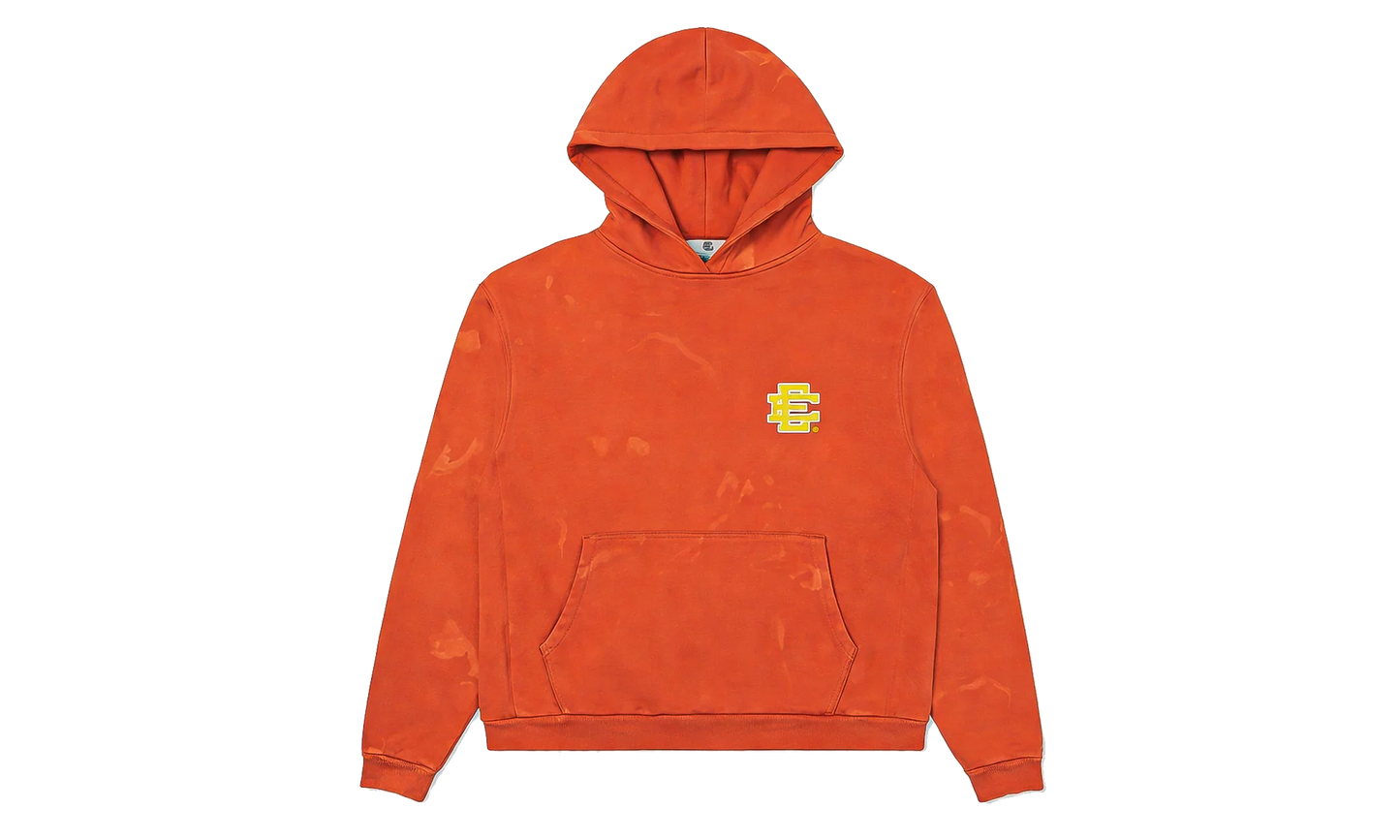 EE Basic Hoodie "Washed Red / Yellow" EE314