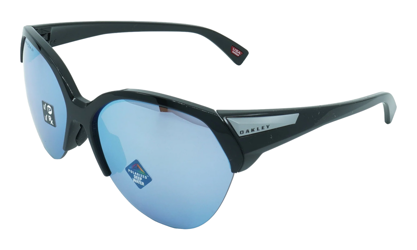 Trailing Point Polarized Sunglasses WMNS "Black / PRIZM Deep Water" OO9447 06