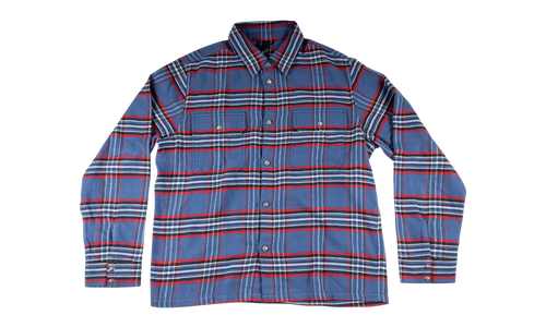 Work Dog shirt "Blue/Red" CHRM1083