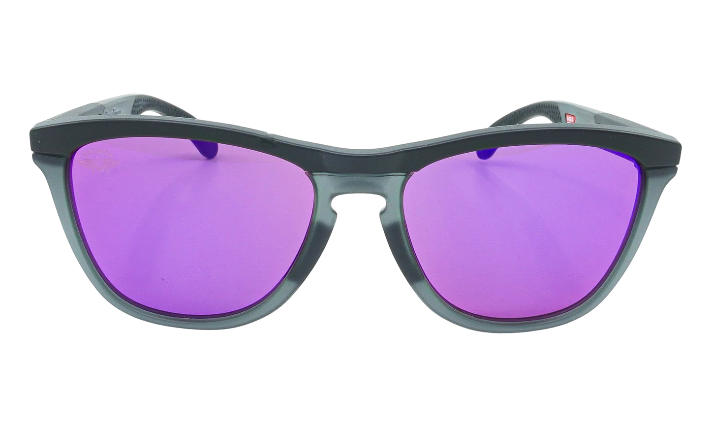 Frogskins Range Sunglasses "Matte Black / Matte Grey Smoke / PRIZM Road" OO9284 13