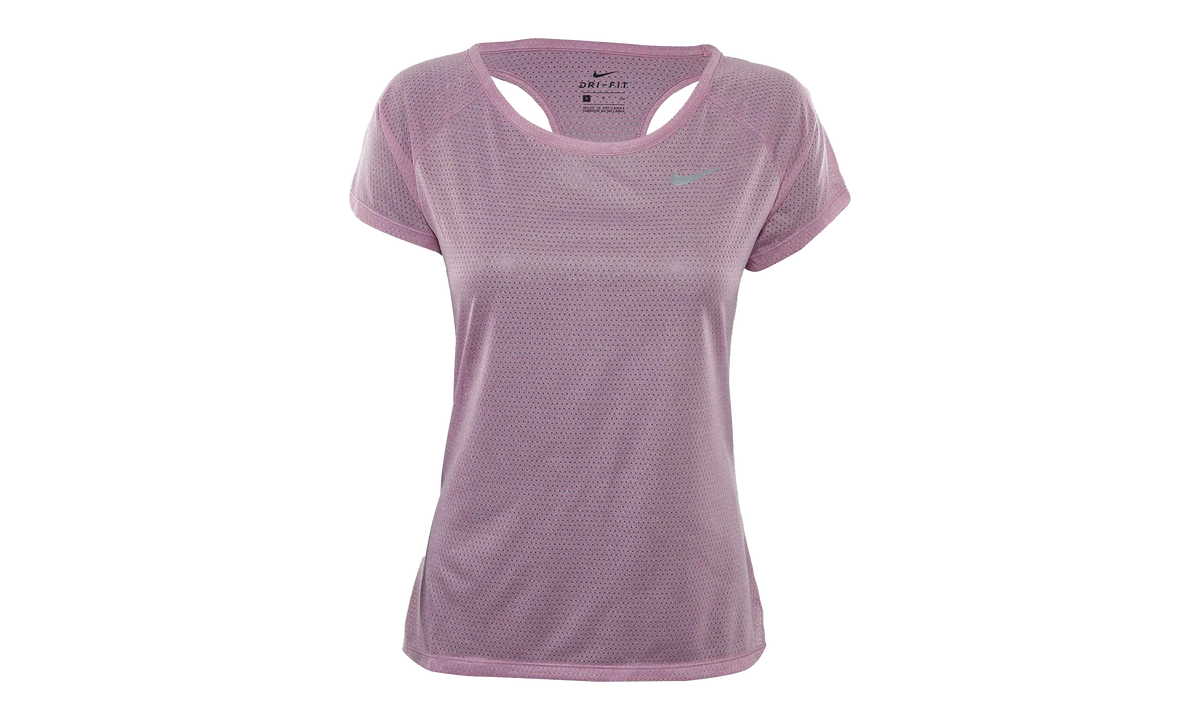 Breathe Short Sleeve Running Top WMNS "Orchid / Heather" 831780 565