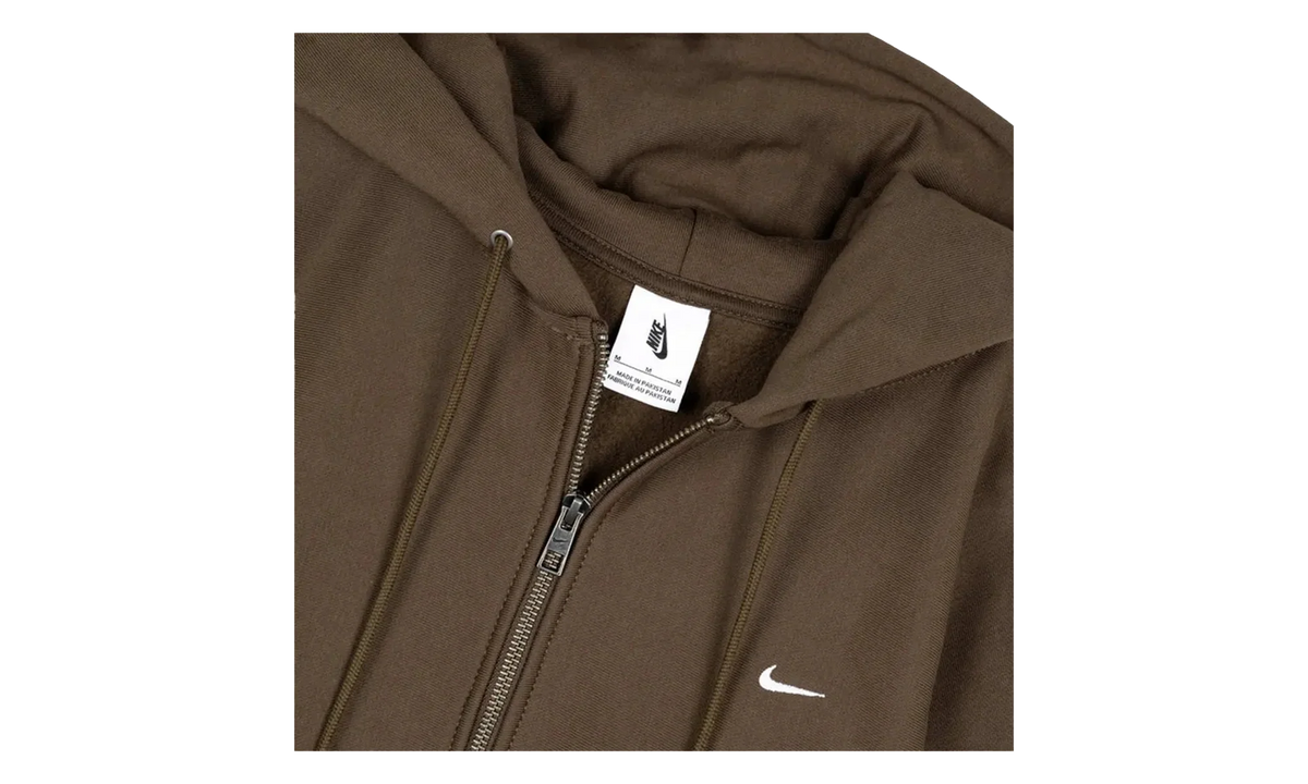 Solo Swoosh Full-Zip Hoodie "Dark Hazel" HV1084 212