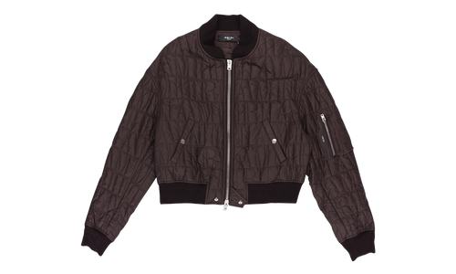 Quilted Down Bomber "Brown" PS22WOS005 BROWN