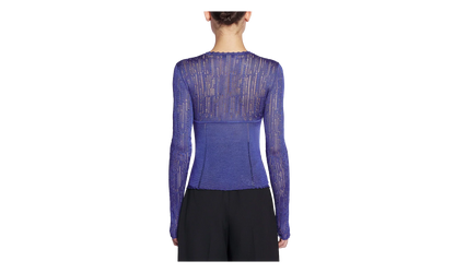 LONG-SLEEVE KNIT CARDIGAN "BLUE" RW CA0001 K034 E24 224
