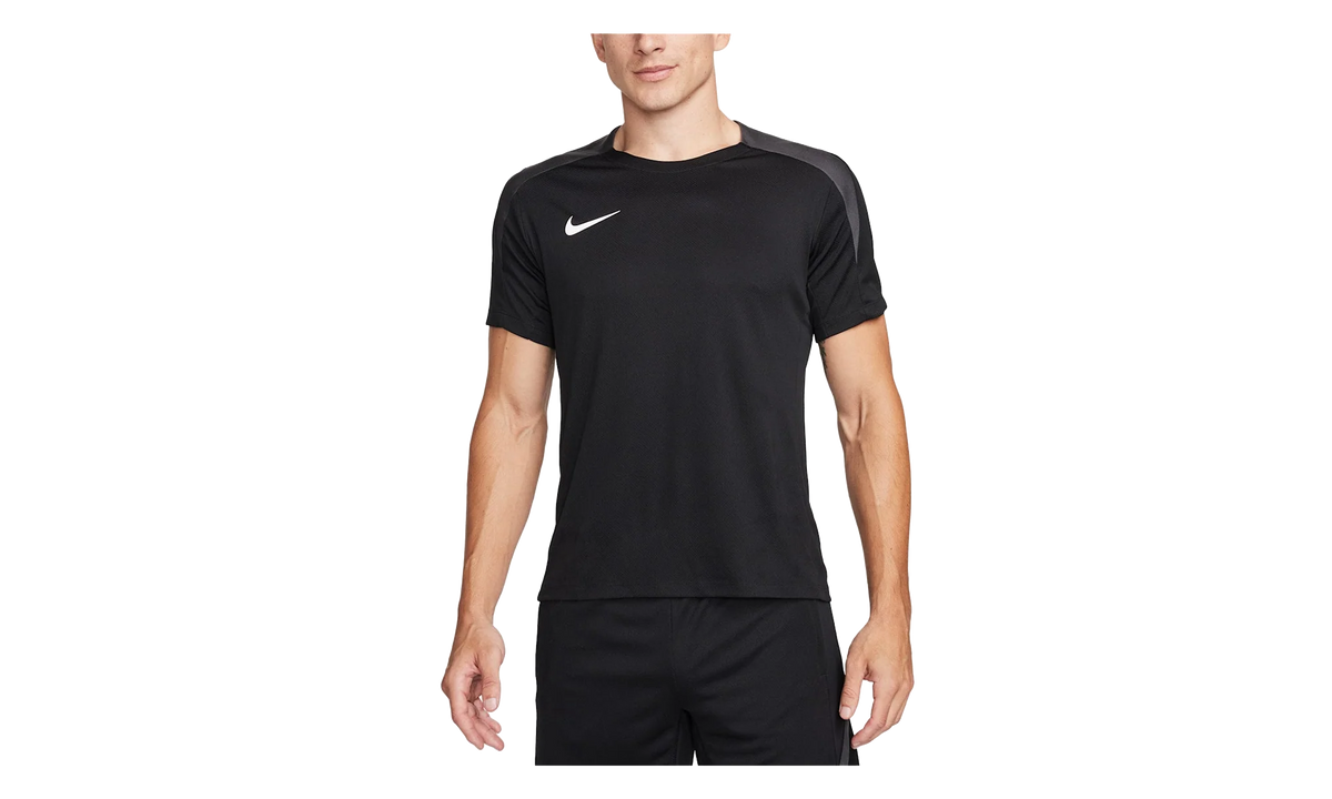 Strike Dri-Fit Short-Sleeve Soccer Top "Black / Black / Anthracite / White" FN2399 010