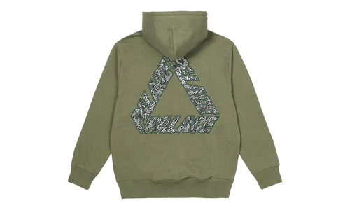 P-3 Snake Applique Hood "Olive" p0100