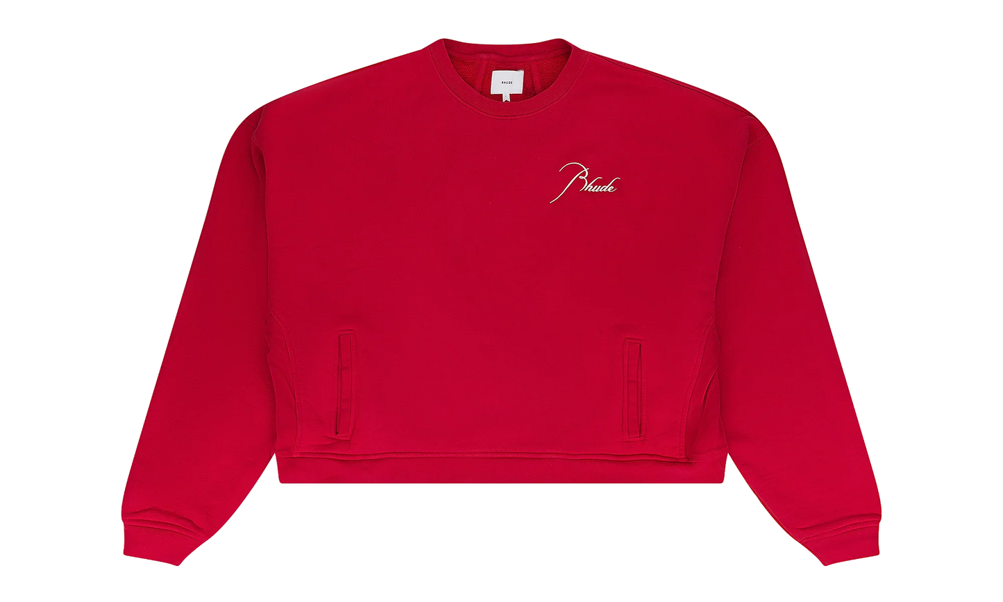 SCRIPT LOGO CREWNECK "Red" RHD-MHDS-0026