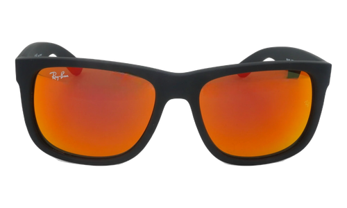 Justin Sunglasses "Rubber Black" RB4165-622-6Q_55