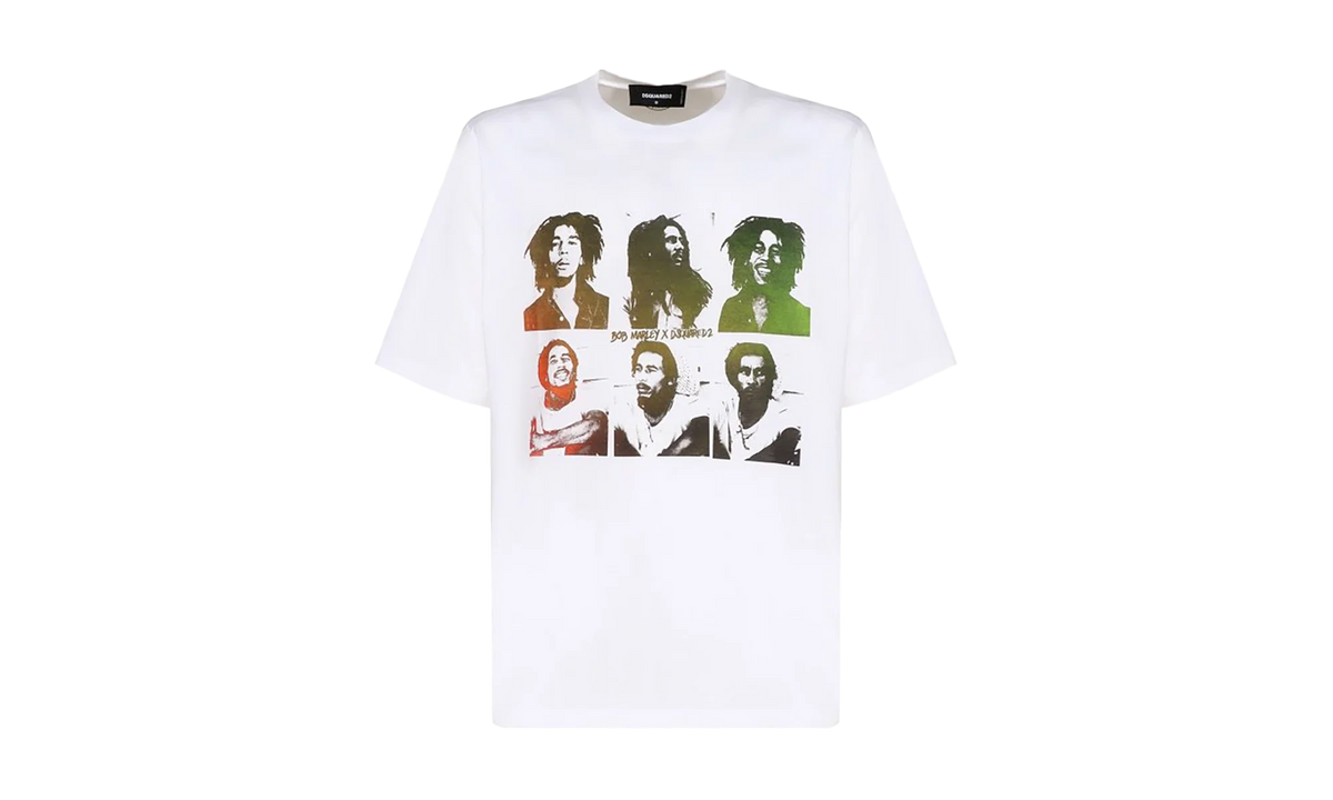 Bob Marley Postcards T-shirt "White" S71GD1273S23009100