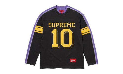 Split L/S Football Top "FW25 - Black" SU26887