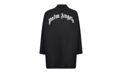 Curved Logo Mens Coat "Black" PMEA187C99FAB0011001