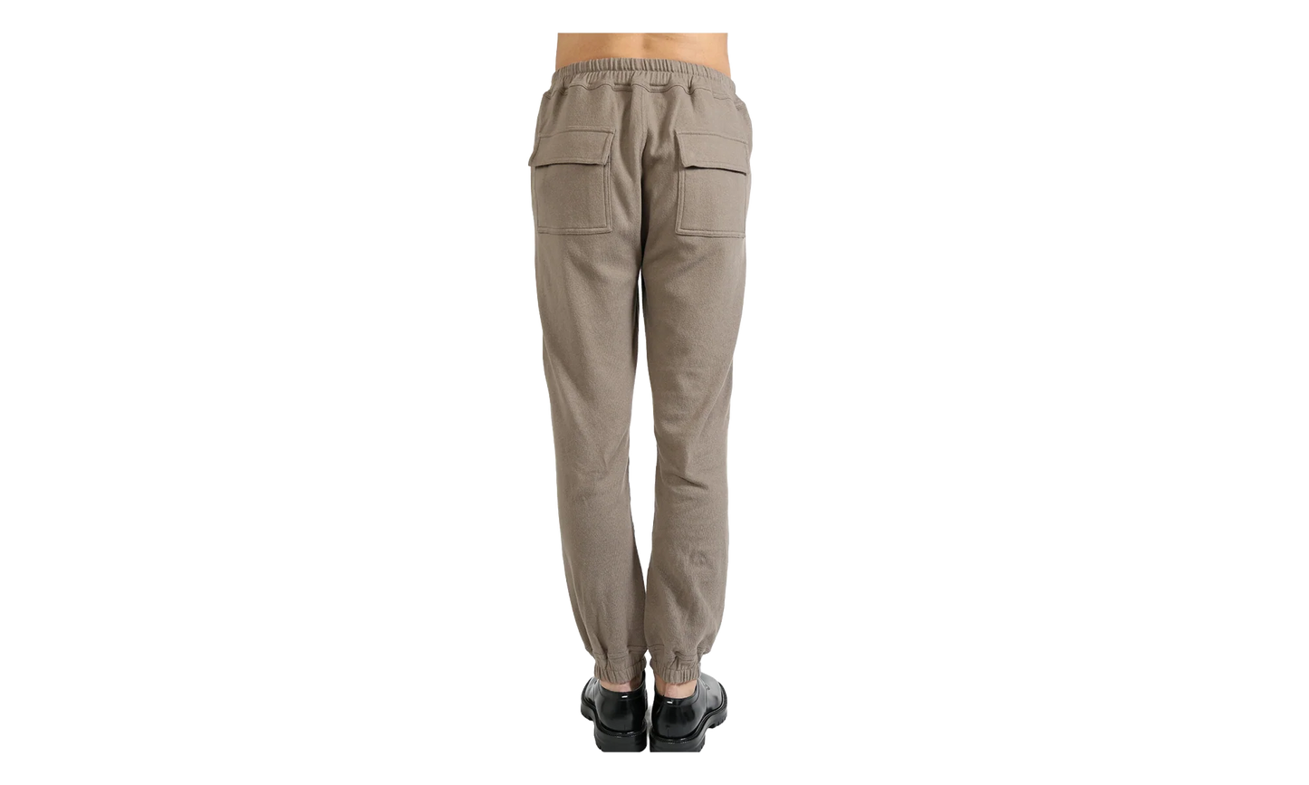 Rick Owens Knitted Track Pants "Dust" MON31