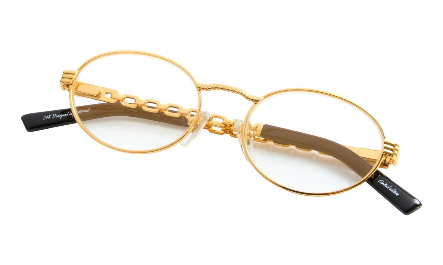 Pac Equestrian Edition 24KT "Yellow Gold / Clear Flash Gold" EQPC2 0003 20A4