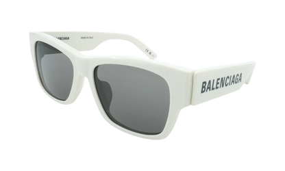 Square Frame Sunglasses "White" BB0262SA 003