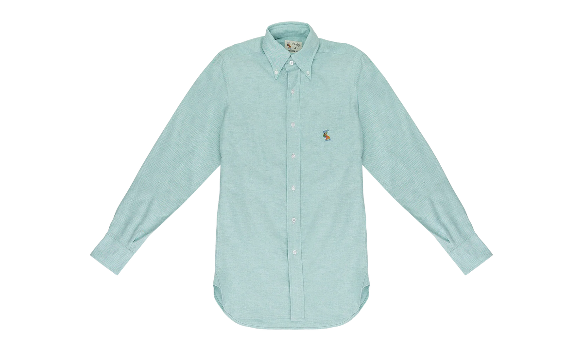 Drake's Oxford Shirt "Green" DR23WT000 GREE