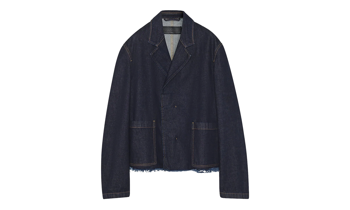 DENIM TAILORED JACKET "Navy Denim" RM JA0335 D006 A23 29