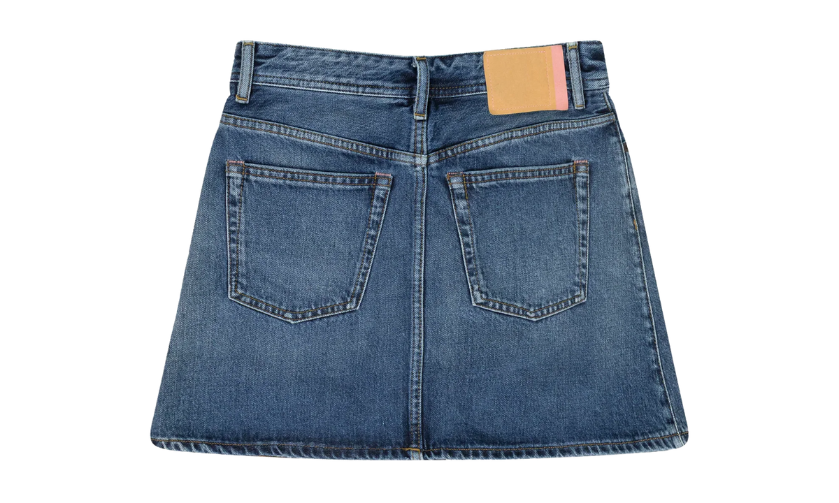 Denim Mini Skirt WMNS "Blue" ASO WBTM 0001