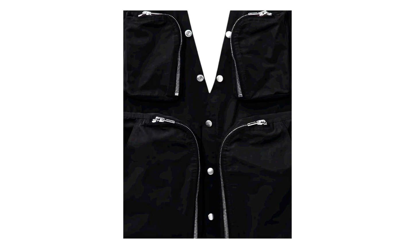 Hollywood Woven Cargo Vest "Black" RU01 E5767 SG 09